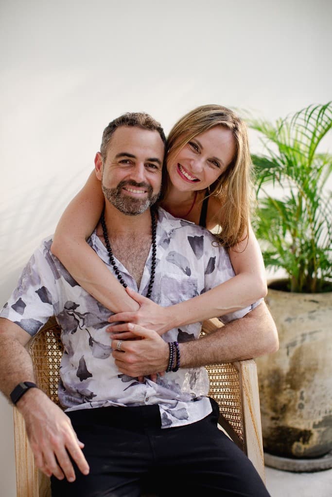 Daria and Barak, co-founders of The Mind Artists